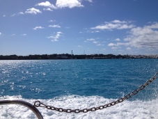 Tynes Bay from the sea