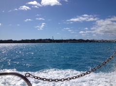 Tynes Bay from the sea